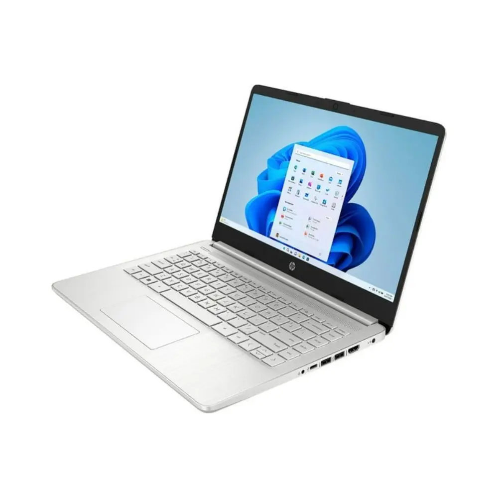 HP 14'' HD Laptop 4GB RAM, 128GB SSD N4120 | DQ0760DX - Natural Silver (9R334UA) - Image 3