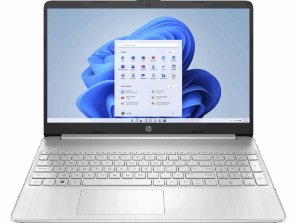 HP 15s Laptop 8GB RAM, 512GB SSD Corei3-1215U | 15s-FQ5122nia - Natural Silver (7F9D8EA)