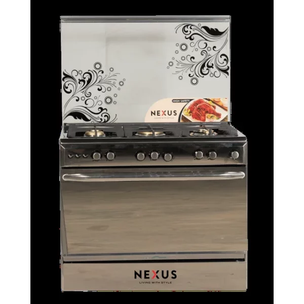 Nexus 90x60 5 Burner Standing Gas Cooker With Oven And Grill | NX-9000S