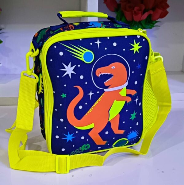 Dinosaur Kids Lunch Bag With Adjustable Strap