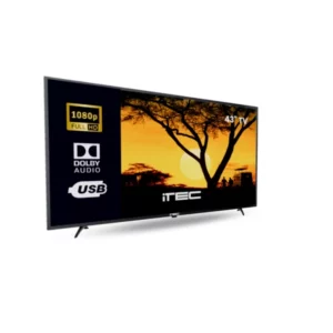 iTEC 43” LED Full HD TV | USB, HDMI, Dolby Screen Resolution
