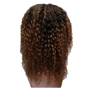 Malaysian Two Tone Deep Wave Wig - 12"