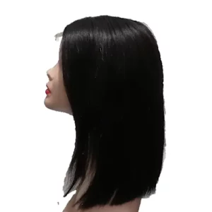 Indian Super Straight Human Hair Wig - 14"