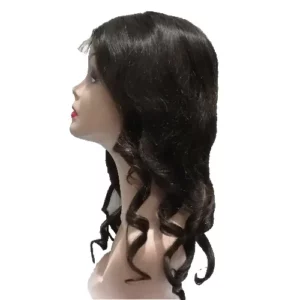 Brazilian Human Hair Wig B/W - 24"