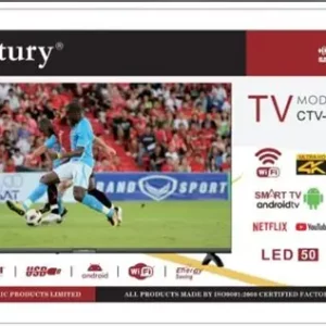 Century 50" Vidaa Smart 4K UHD Television | CTV-50V