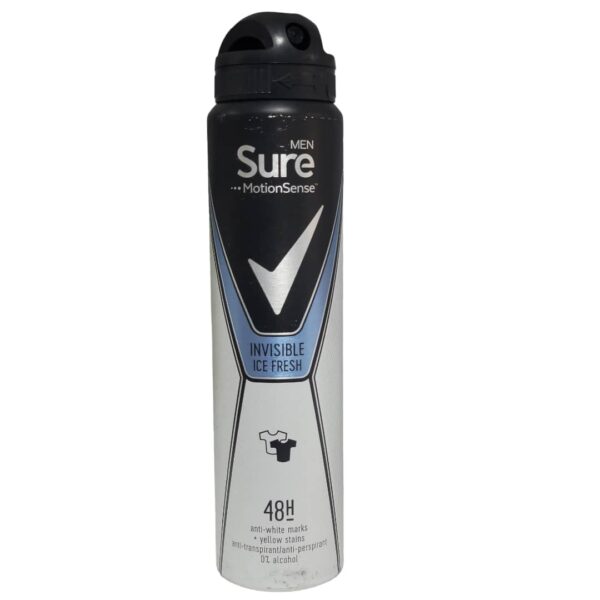 Sure Invisible Ice Fresh Anti Perspirant 48H Spray 250ml