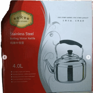 Five Stars 4L Stainless Steel Whistling Kettle