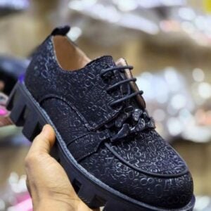 Black stylish fashion shoe