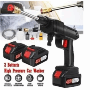 Rechargeable Cordless High Pressure Multi-Purpose Car Washer - 48vh - 15000mah
