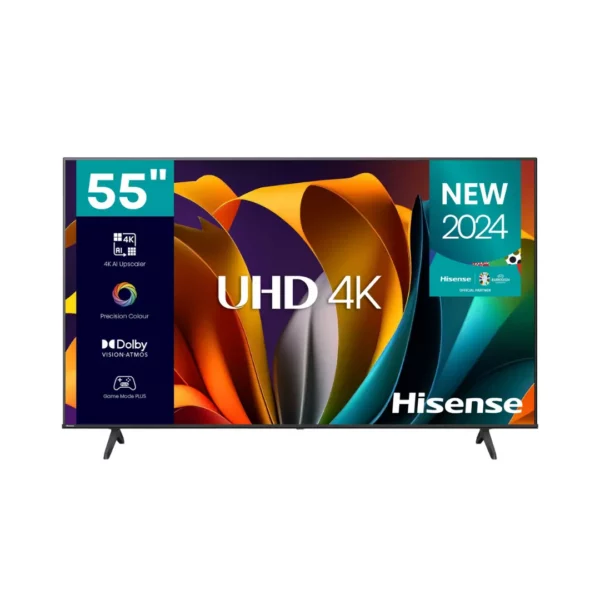 Hisense 55" UHD 4K Smart TV With Free Wall Bracket | TV 55A6N