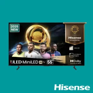 Hisense 55" ULED Smart TV With Free Wall Bracket | TV55U6Q