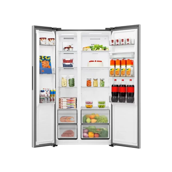 Hisense 529L Side by Side Refrigerator | REF 5P558NMSG - Image 2