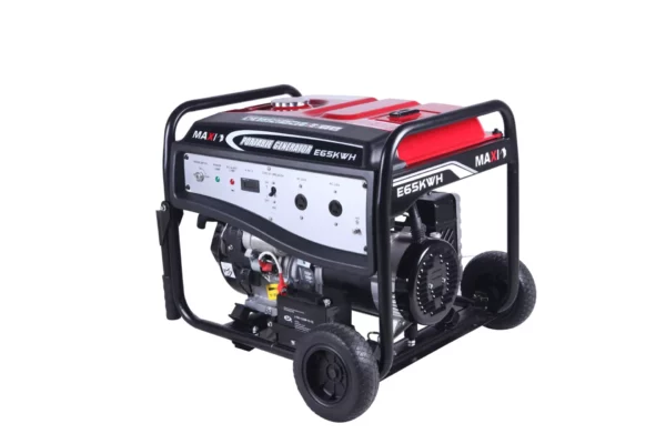 Maxi 8.1kVa Key Starter Generator with Wheels | 6.5kW EK65
