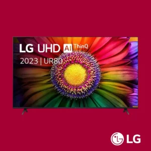 LG UHD 75" 4K Smart TV - AI ThinQ, Magic Remote, WebOS | TV75 UR80006