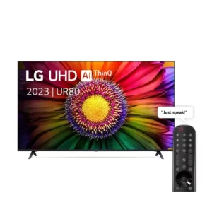 LG UHD 75" 4K Smart TV - AI ThinQ, Magic Remote, WebOS | TV75 UR80006
