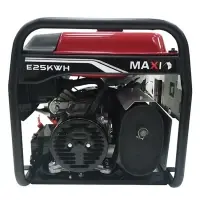Maxi 3.1Kva Key Starter Generator with Handles & Wheels | EK25