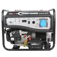 Maxi 10kVa Key Starter Generator with Wheels | 8.0kW EK80