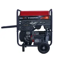 Maxi 12.5kVa Key Starter Generator with Wheels | EK10000