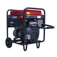 Maxi 12.5kVa Key Starter Generator with Wheels | EK10000