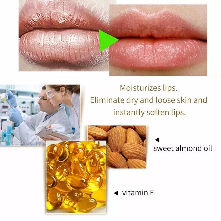 Sugar Lip Scrub - Gentle Lip Care Lip Exfoliator & Moisturizer - Exfoliating Lip Scrubber for Dry Lips - Image 2