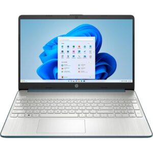 HP 15.6 Laptop 8GB RAM 256GB ROM 12th Gen Intel Core i5-1235U 1.3GHz 15-FD0095WM Silver 2BZ9UA