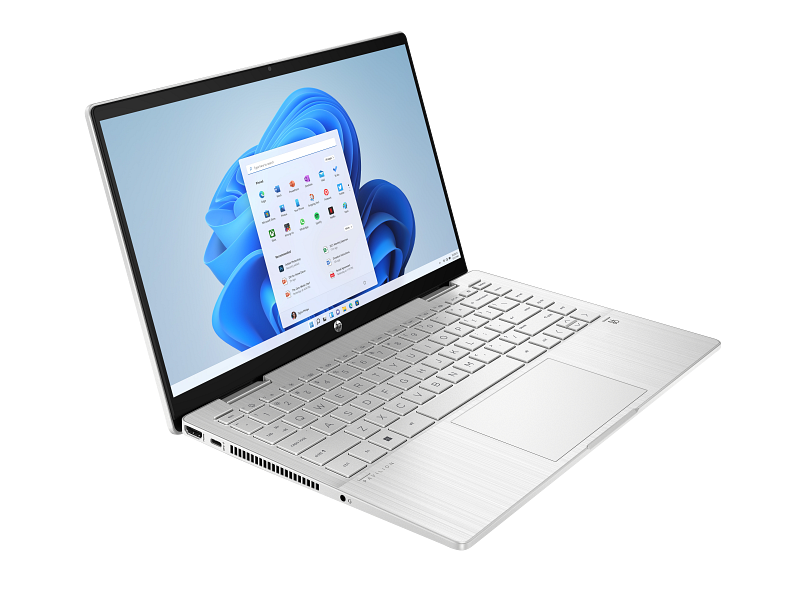 HP PAVILLIONX360 14.0 Laptop 8GB RAM 512GB ROM Intel CORE i5 Processor 1335U 1.3GHz 14-ek1006nia Natural Silver 7Z6T2EA - Image 5