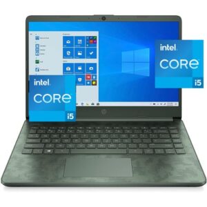 HP 14 Laptop 8GB RAM 256GB ROM 11th Gen Intel Core i5-1135G7 Processor 2.4GHz 14-DQ2088 Aspen Green Camo 2K4P8UA