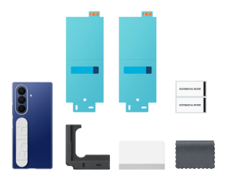 Samsung Galaxy Z Fold7 Clear Grip Case - Image 3