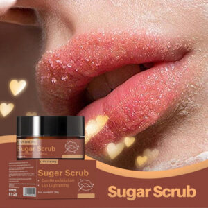 Sugar Lip Scrub - Gentle Lip Care Lip Exfoliator & Moisturizer - Exfoliating Lip Scrubber for Dry Lips