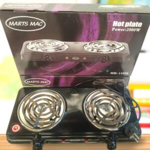 Double Burner Electric Ring Hotplate