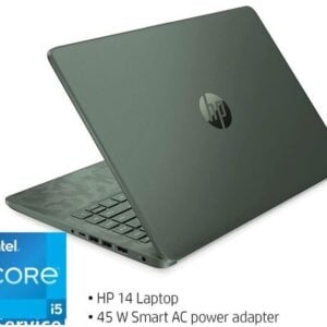 HP 14 Laptop 8GB RAM 256GB ROM 11th Gen Intel Core i5-1135G7 Processor 2.4GHz 14-DQ2088 Aspen Green Camo 2K4P8UA