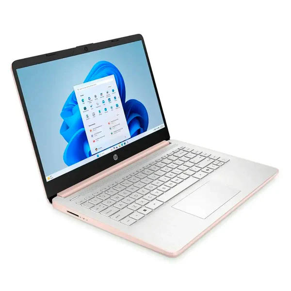 HP 14 Laptop 4GB RAM 128GB ROM Celeron 14-DQ6015DX Rose Gold B7FS4UA - Image 4