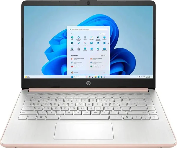 HP 14 Laptop 4GB RAM 128GB ROM Celeron 14-DQ6015DX Rose Gold