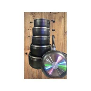 Tornado Set Of 5 Non Stick Cooking Pots With Frying Pan