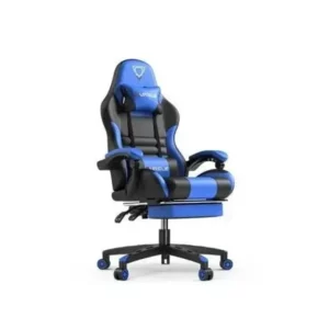 Pro Series Gaming Chair With Footrest - Blue - 1pcs