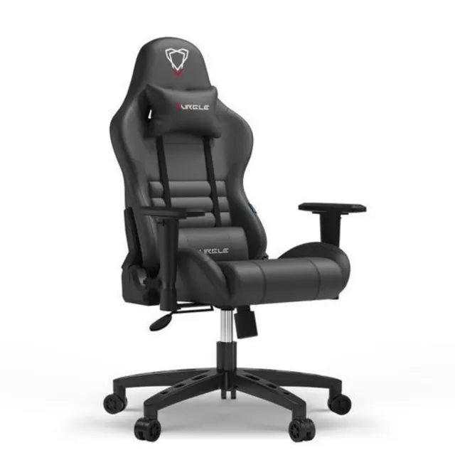 Furgle Gaming Ergonomic Chair With Gamer Table - Black - Image 2