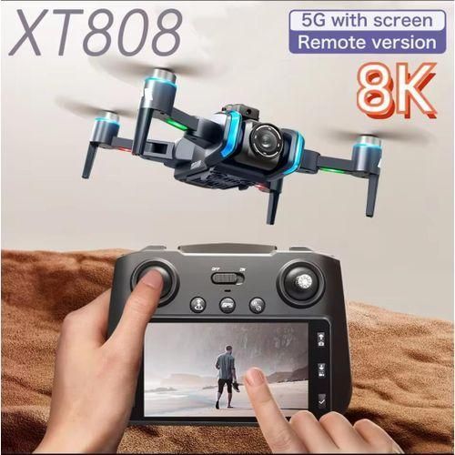 For Professionals XT808 Screen Display Drone 5G Optical Flow GPS Folding with 1.5km WIFI Transmission 8K HD Aerial Camera Quadcopter with Extra Batteries - Image 3