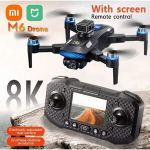 M6 Drone Xiaomi Mijia 8K Professional HD Camera Drone 5G WIFI FPV Video 4k UAV With Screen Remote Control Drone With Extra Battery