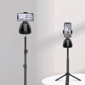 Auto Smart Shooting Selfie Stick 360 Degree Object Tracking Holder All_in_one Rotation Face Tracking Camera Phone Holder