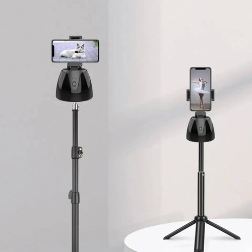 Auto Smart Shooting Selfie Stick 360 Degree Object Tracking Holder All_in_one Rotation Face Tracking Camera Phone Holder - Image 5