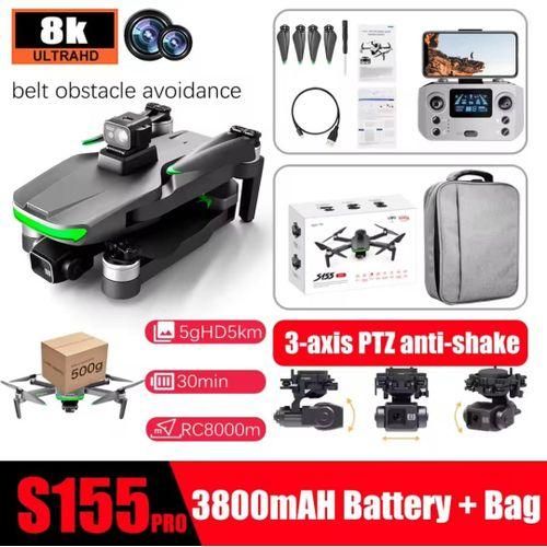 4K Camera S155 GPS 3-axis Gimbal Intelligent Obstacles Avoidance with Extra Batteries - Image 5
