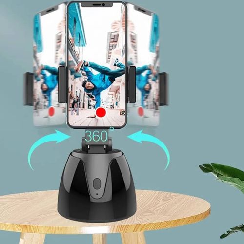 Auto Smart Shooting Selfie Stick 360 Degree Object Tracking Holder All_in_one Rotation Face Tracking Camera Phone Holder - Image 4