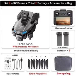 For Professionals SG901 Max Drone With Screen Remote Control