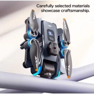 For Professionals XT808 Screen Display Drone 5G Optical Flow GPS Folding with 1.5km WIFI Transmission 8K HD Aerial Camera Quadcopter with Extra Batteries