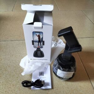 Auto Smart Shooting Selfie Stick 360 Degree Object Tracking Holder All_in_one Rotation Face Tracking Camera Phone Holder