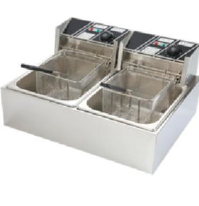 MeWe 6L + 6L Double Electric Deep Fryer | MWCKA-DPF1201