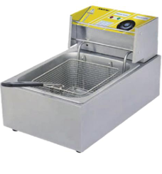MeWe 6L Electric Deep Fryer | MWCKA-DPF0601 / MWCK-DF01S-SB