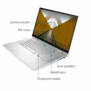 HP ENVY X360 15.6 Convertible 12GB RAM 1TB ROM Intel Core i5-1135G7 Processor 2.4GHz 15-ed1018nia NATURAL SILVER 421V6EA