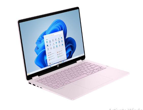 HP OmniBook 5 Flip 14 8GB RAM 512GB ROM 14th Gen Intel Core5 120U 1.4GHz Processor 14-fp0006nia (PAVILION 14 X360 REPLACEMENT) POWDER PINK Colour C1RC9EA - Image 5