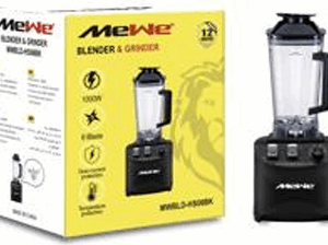 Mewe 2L Blender 1000watts | MWBDR-HS06BK / MWBGM-HS06BK
